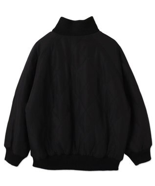 WEGO ヴィンテージライクFレザーRVブルゾン ブラック