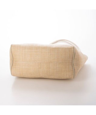 UNBILLION カシュカシュ cachecache / 雑材風通しハンドルトート アイボリー