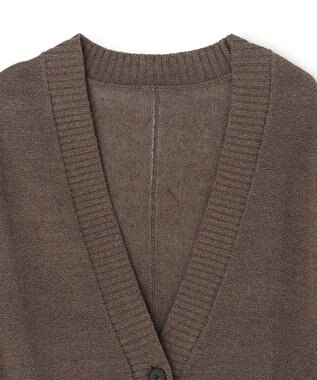 uncrave ラミーリネンニット ベスト カーキベージュ