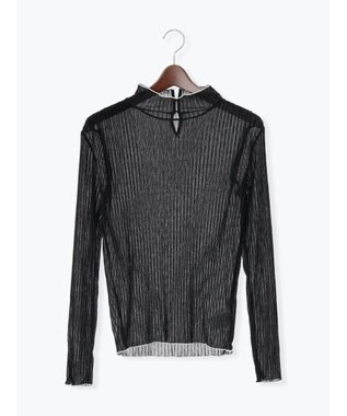 Te chichi ランダムプリーツシアーインナー ブラック