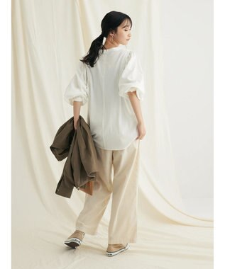 CRAFT STANDARD BOUTIQUE レーヨンデシンドルマンブラウス Off White