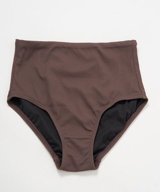 OP／FILA 【ocean pacific】ラッシュガード付き水着4点セット キャミデザイン ブラウン