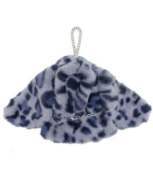 WEGO 【痛バ＆推し活グッズ】ぬいアニマルレオパード着ぐるみケープ15cm ブルー