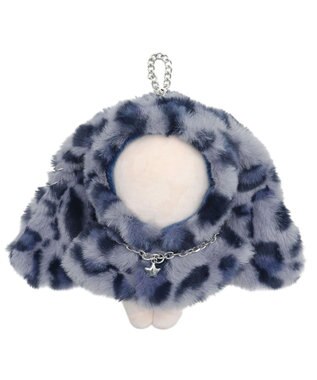 WEGO 【痛バ＆推し活グッズ】ぬいアニマルレオパード着ぐるみケープ15cm ブルー