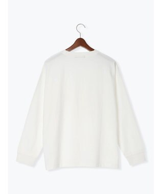 Te chichi エンブロイダリーロゴTシャツ アイボリー