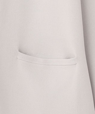 ICB 【洗える】ハイゲージスムース ニットジャケット トープ系