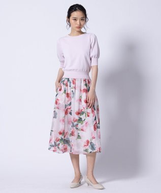 TOCCA 【UVカット・接触冷感】BALOON ニットプルオーバー ピンク系