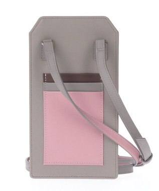 LANVIN en Bleu リュクサンブールカラー スマホショルダー グレー