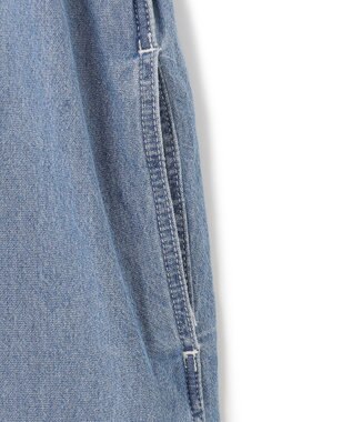 J.PRESS YORK STREET 【WOMEN】デニムロングシャツ ワンピース ダルブルー系