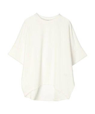 AMERICAN HOLIC 抗菌防臭＋接触冷感　コクーンカットプルオーバー Off White