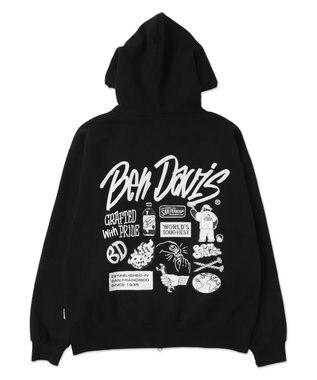 WEGO BENDAVIS　SELECTION　ZIP　HOODIE ブラック