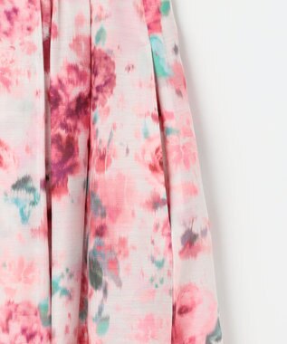 組曲 【先行予約・Flower Collection】ブーケフラワープリント スカート ピンク系5