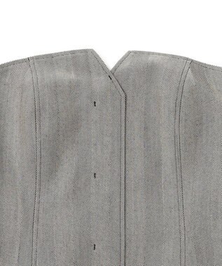 uncrave ヘリンボーンスーツ ビスチェ（uncrave WHITE） へリンボーンブラック