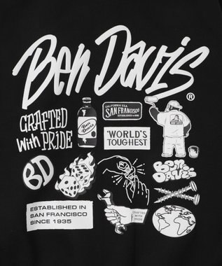 WEGO BENDAVIS　SELECTION　ZIP　HOODIE ブラック