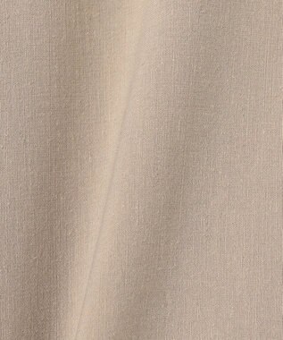 J.PRESS LADIES L 【洗える】リネンストレッチ ワイド パンツ ベージュ系