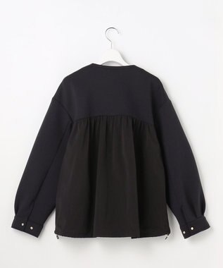 ANY SIS フォルミックコンビ アウター ネイビー