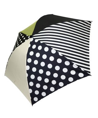 +RING 【UVカット90%以上】【数量限定】レディース向け  折傘 55cm BLK T1232