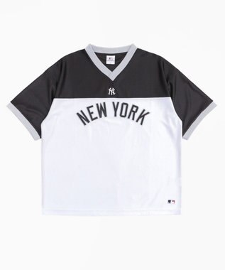 WEGO 【ユニセックス着用ITEM】別注MLBメッシュゲームグラフィックT（SS） ブラックその他