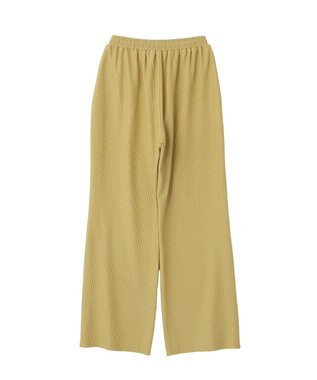 Green Parks セルフカットリブパンツ Green