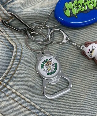 WEGO グラフィックオープナーキーホルダー 柄1