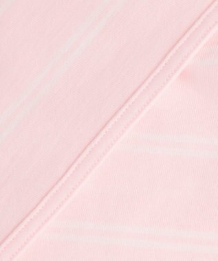 J.PRESS YORK STREET 【WOMEN】ボーダードルマンスリーブ バスクシャツ ピンク系1