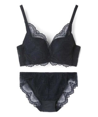 San-ai Resort（三愛水着楽園） 【新色追加】 カシュクール脇高ブラジャー＆ショーツ アッシュグレー