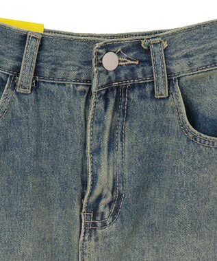 WEGO カーゴデニムスカート デニム中濃色