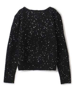 TOCCA 【洗える！】SNOW SRORM KNIT ニットプルオーバー ブラック系