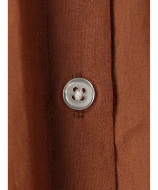 CRAFT STANDARD BOUTIQUE スカラレース袖ブラウス Brown