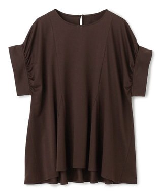 UNFILO ヒートシールドジャージー ボリュームフレアT ブラウン