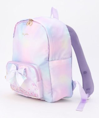 ANY KIDS 【A4サイズ収納可能】レインボーリュック レインボー