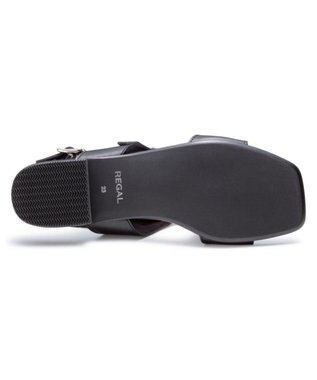 REGAL FOOT COMMUNITY 【リーガルレディース】F01S フラットサンダル ブラック