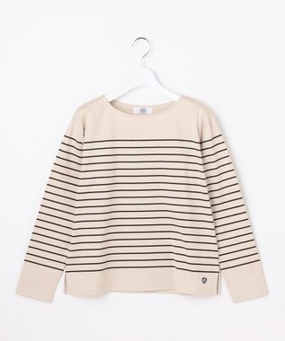 J.PRESS LADIES バスクボーダー カットソー グレージュベース系