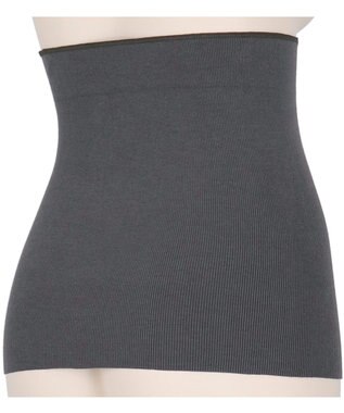 Wing あったかハラマキ 薄手 アウターにひびきにくい 秋 冬 ER0512 ウイング／ワコール グレー