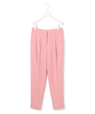 ICB 【人気のため新色追加・洗える】Naiaバックサテン テーパードパンツ アッシュピンク系