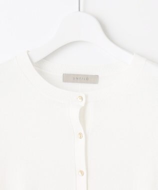 UNFILO 【抗菌防臭】スゴ機能 ニット カーディガン オフ