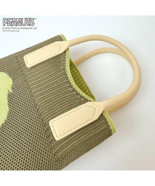 ROOTOTE 8586【スヌーピー】IP.ベビールー.シリコンハンドル.ピーナッツ-9E 03：オリーブ