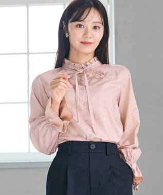  リボンディテール ブラウス