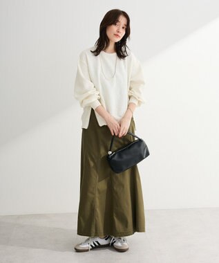 Green Parks チノマーメイドスカート Khaki