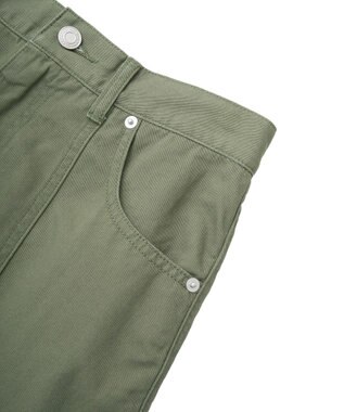 Green Parks チノマーメイドスカート Khaki