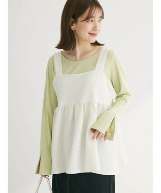 Green Parks ジャガードキャミビスチェ