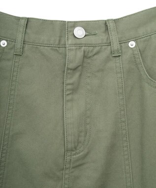 Green Parks チノマーメイドスカート Khaki