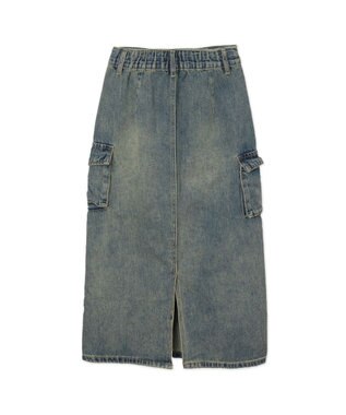 WEGO カーゴデニムスカート デニム中濃色