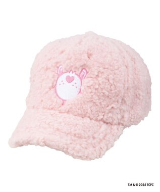 MOONBAT Care Bears(ケアベア) ボアキャップ 帽子 手洗い可能 サイズ調整可能 ペールピンク