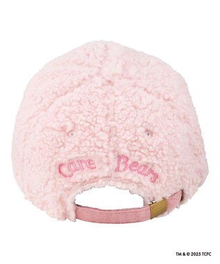 MOONBAT Care Bears(ケアベア) ボアキャップ 帽子 手洗い可能 サイズ調整可能 ペールピンク
