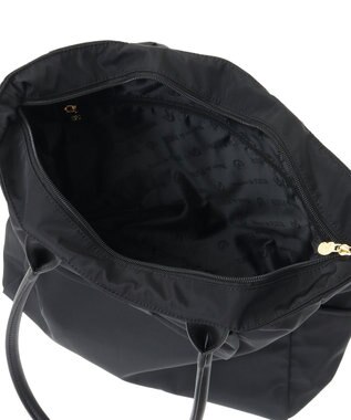 Maison de FLEUR フロントリボンキャリーオンバッグ Black