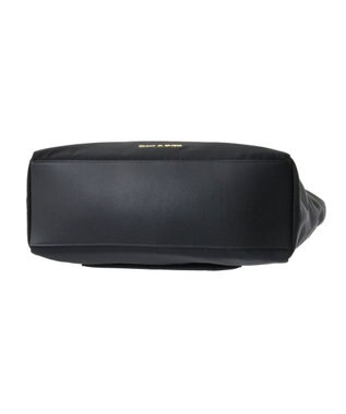 Maison de FLEUR フロントリボンキャリーオンバッグ Black