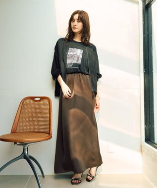 YECCA VECCA 【UVカット/接触冷感/遮熱】COOL5分袖MA-1 Khaki