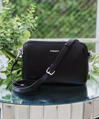 Tiaclasse 【2way/肩紐2TYPE】ちょうどいいサイズのショルダーミニバッグ ブラック