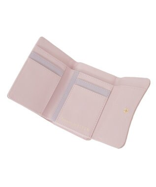 Maison de FLEUR リボンキルティングウォレット Pink